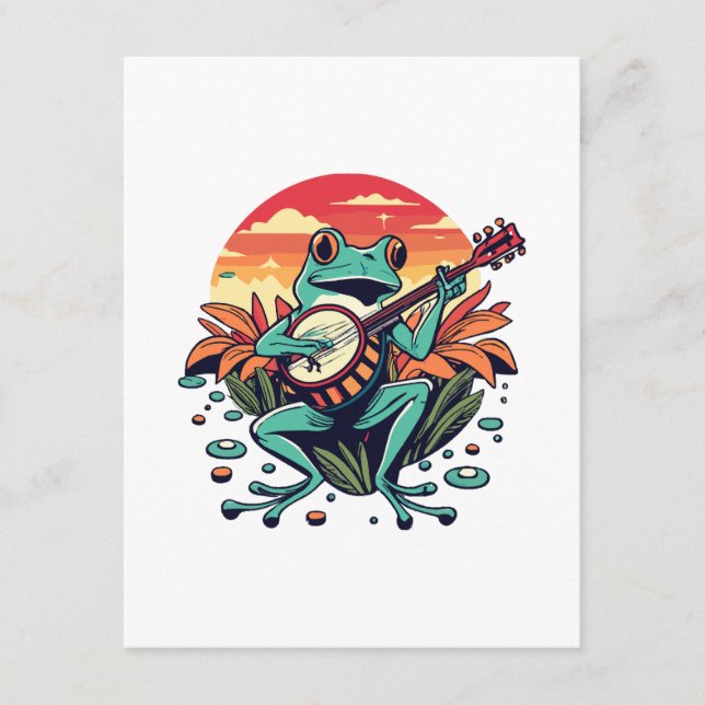 Banjo Frog Enclosure Card (Front)