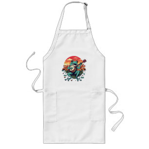 Banjo Frog Long Apron