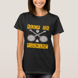 Banjo Guitar For Music Players T-Shirt