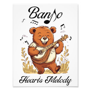 Banjo Heart's Melody Photo Print