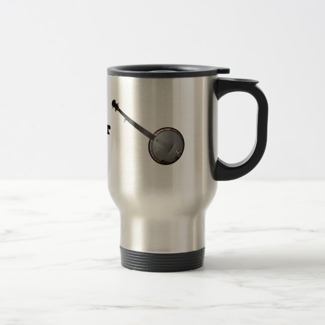 Banjo & Mandolin Picker Coffee Mug (Right)
