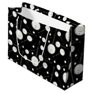 Banjo Musician Music Teacher Large Gift Bag