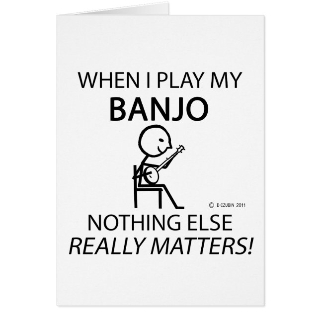 Banjo Nothing Else Matters (Front)