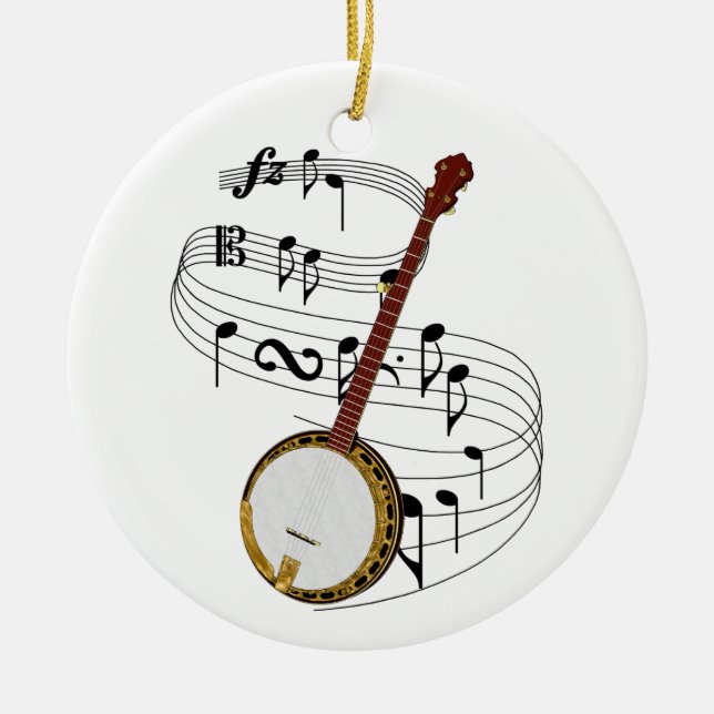 Banjo Ornament (Front)