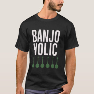 Banjo Player Bluegrass Crew Pluck Life Folk Music  T-Shirt