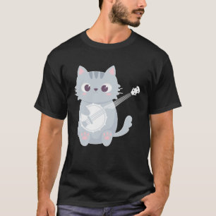 Banjo Player Cat Banjo  Banjoist Banjo  1 T-Shirt