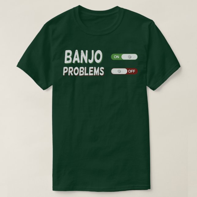 Banjo Player Enthusiast Gift  T-Shirt (Design Front)