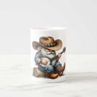 Banjo Playing Cowboy Gnome Mug