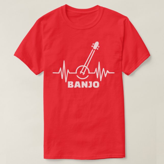 Banjo Pulse T-Shirt (Design Front)