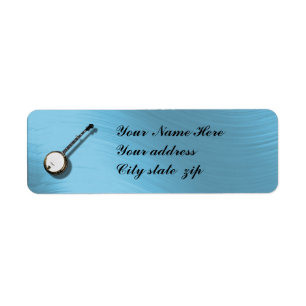 BANJO-RETURN ADDRESS LABEL