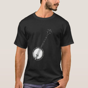 Banjo Shirt Motif for Banjo Players