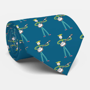 Banjo Stickman Tie