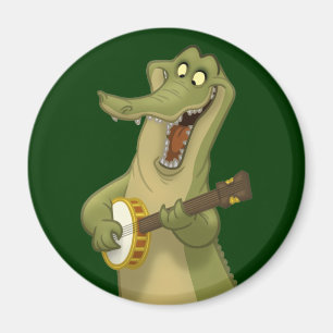 Banjo-Strummin' Gator Magnet