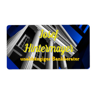 Bank advisor, bank clerkBusiness card