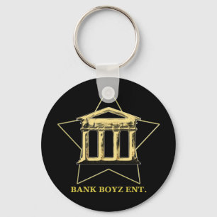 Bank Boyz Black Keychain