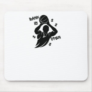 Bank Is Open Mouse Pad