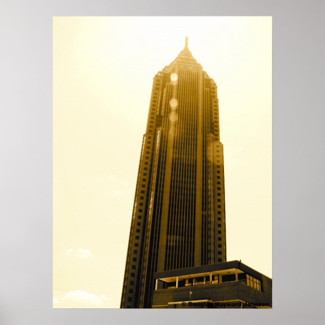 Bank of America Building, Atlanta, Georgia Poster (Front)