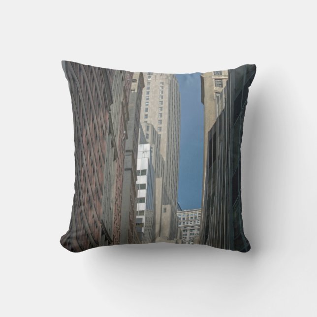 Bank of New York Building Manhattan Cushion (Front)