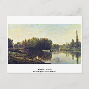 Bank Of The Oise By Daubigny Charles-François Postcard