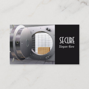 Bank Vault Business Card