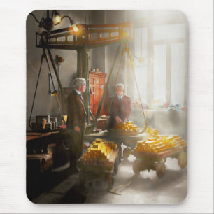 Banker - Worth its weight in gold Mouse Pad