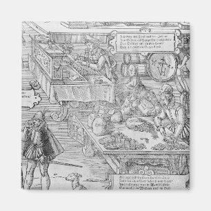 Banking Scene Magnet