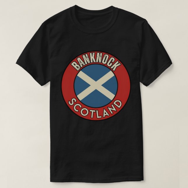 Banknock, Scotland T-Shirt (Design Front)