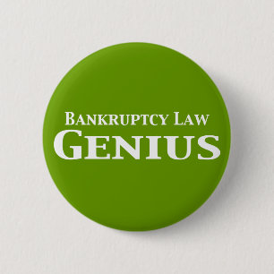 Bankruptcy Law Genius Gifts 6 Cm Round Badge