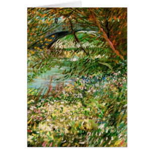 Banks of Seine, Pont de Clichy by Vincent van Gogh