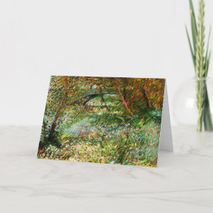 Banks of Seine, Pont de Clichy by Vincent van Gogh Card