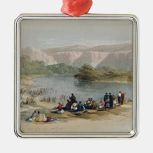 Banks of the Jordan Metal Tree Decoration