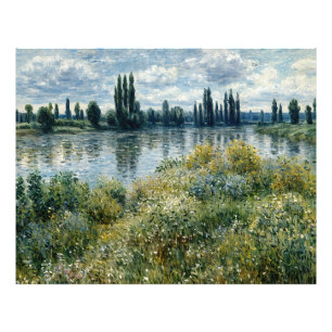 Banks of the Seine at Vétheuil Photo Print