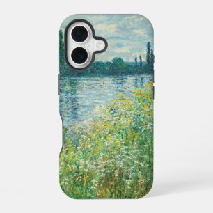 Banks of the Seine River by Monet iPhone 16 Case
