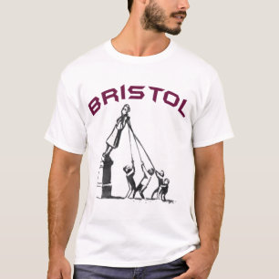 Banksy Bristol , Colstons Statue Shirt, Vintage Sh T-Shirt