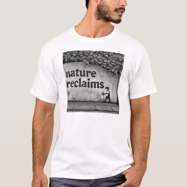 Banksy Nature T-Shirt (Front)