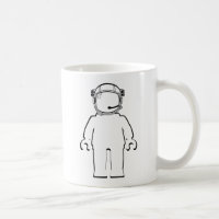 Banksy Style Astronaut Minifig