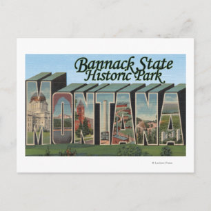 Bannack State Park, Montana Postcard