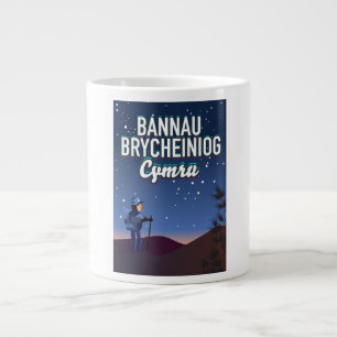 Bannau Brycheiniog Cymru Large Coffee Mug