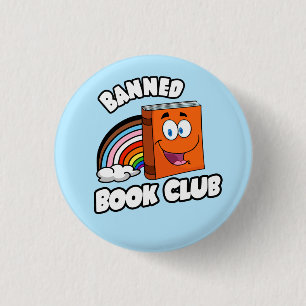 Banned Book Club 3 Cm Round Badge