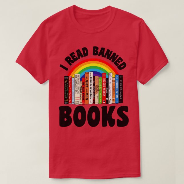 Banned Books 28 T-Shirt (Design Front)