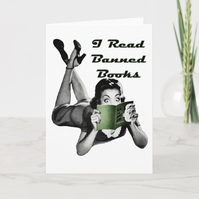 Banned Books Blank Card (Front)