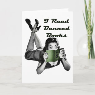 Banned Books Blank Card