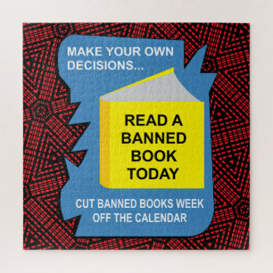 Banned Books Book Jigsaw Puzzle