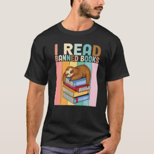 Banned Books Bookworm I Read Banned Books   T-Shirt