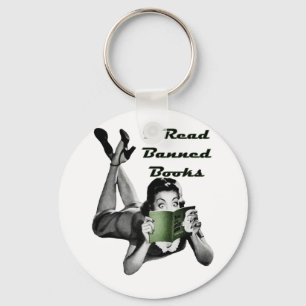 Banned Books Keychain