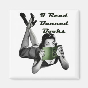 Banned Books Magnet