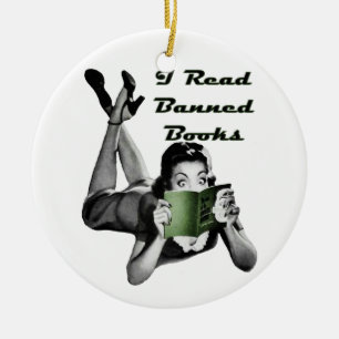 Banned Books Ornament