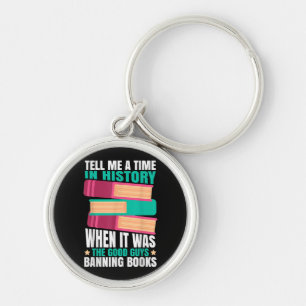 Banned Books Quote  Key Ring