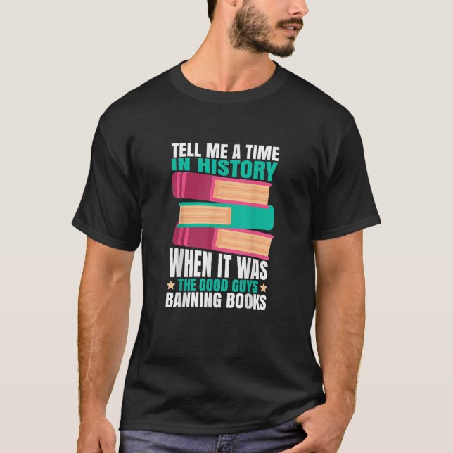 Banned Books Quote  T-Shirt (Front)