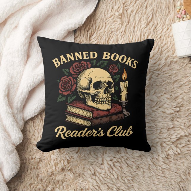 Banned Books Reader’s Club Cushion (Blanket)